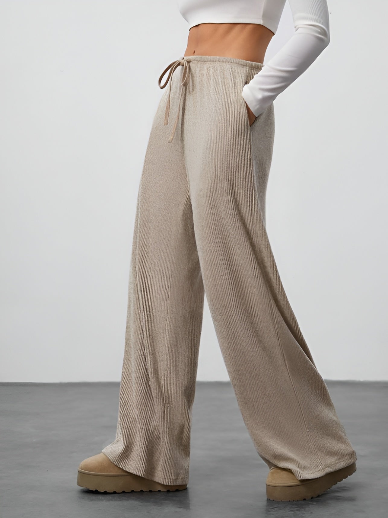 Nera Wide-Leg Sweatpants
