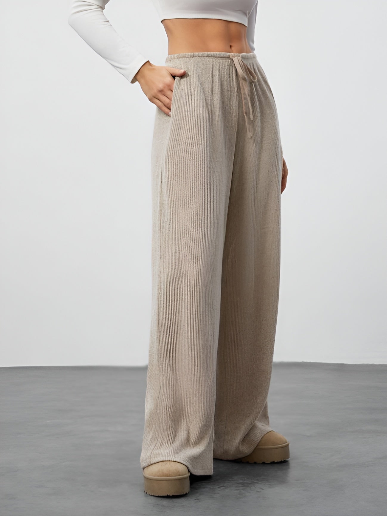 Nera Wide-Leg Sweatpants