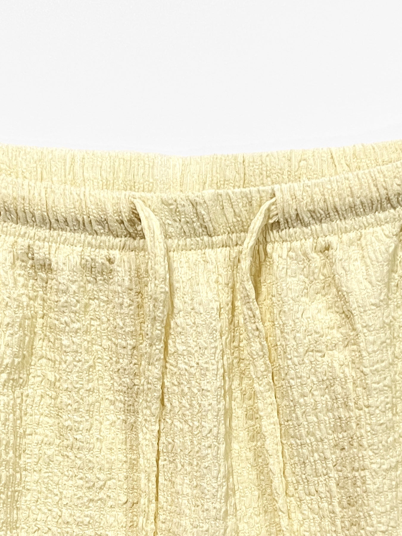 Leisure V-Neck Button Tank Top & Low-Rise Wide Leg Trousers Co-ord