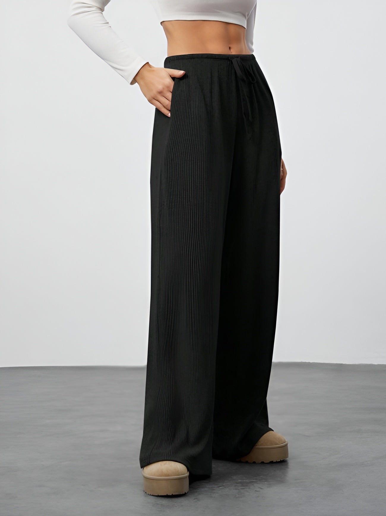 Nera Wide-Leg Sweatpants