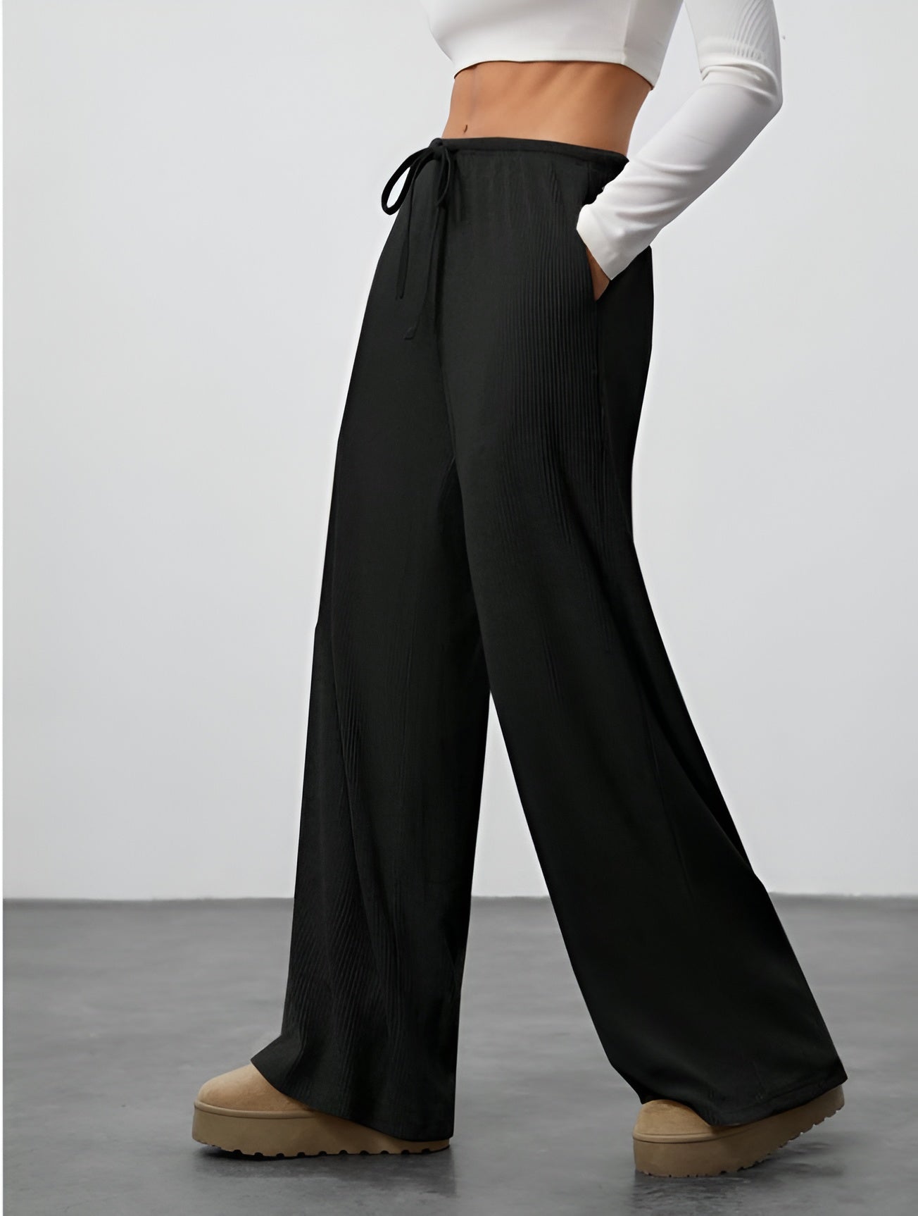 Nera Wide-Leg Sweatpants