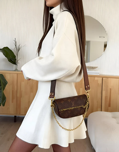 Nera Turtleneck Sweater & Skirt Set