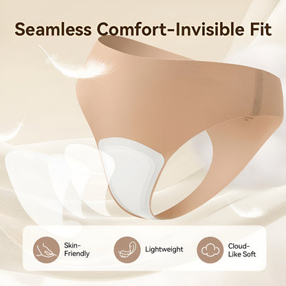 Nera Women's Seamless Cotton Thongs (3-Pack)