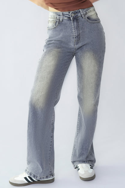 Casual Mid-Rise Denim Multi-Pocket Stretchy Jeans