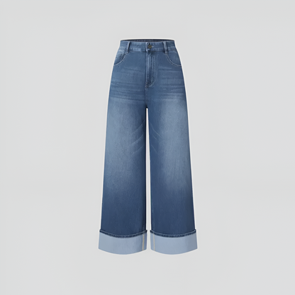 Elora Flex Wide-Leg Jeans