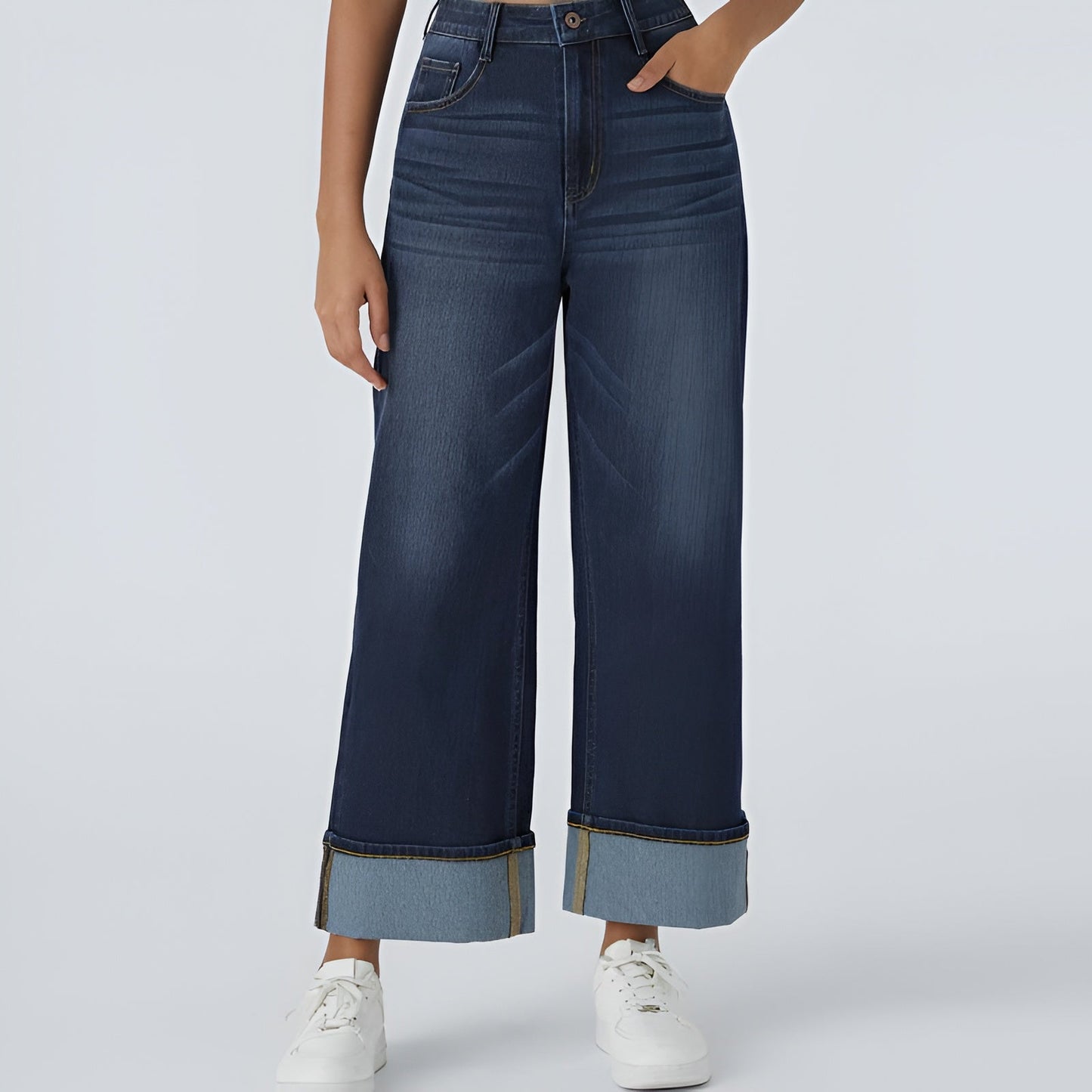 Elora Flex Wide-Leg Jeans
