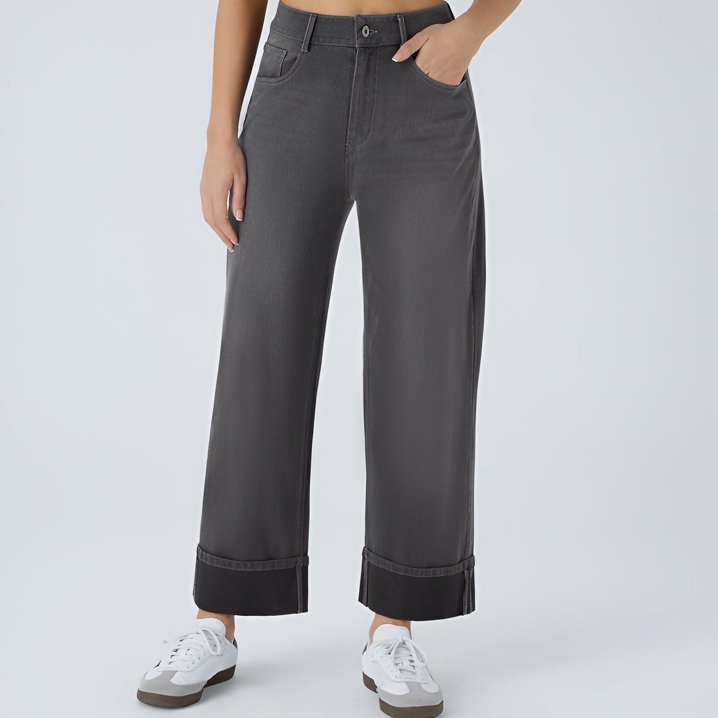 Elora Flex Wide-Leg Jeans