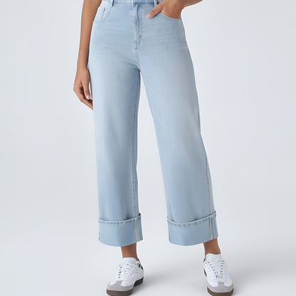 Elora Flex Wide-Leg Jeans
